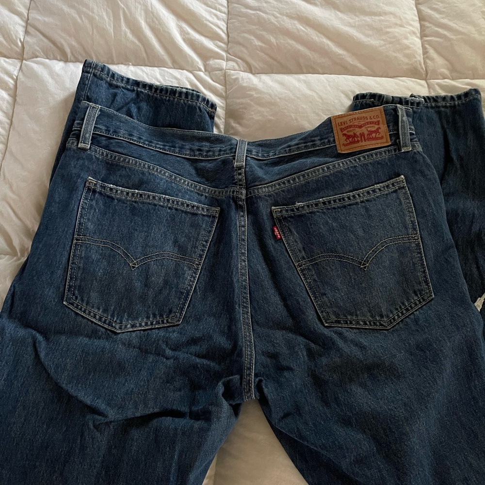 Levi's Womens Lowpro size 32 Blue Jeans
